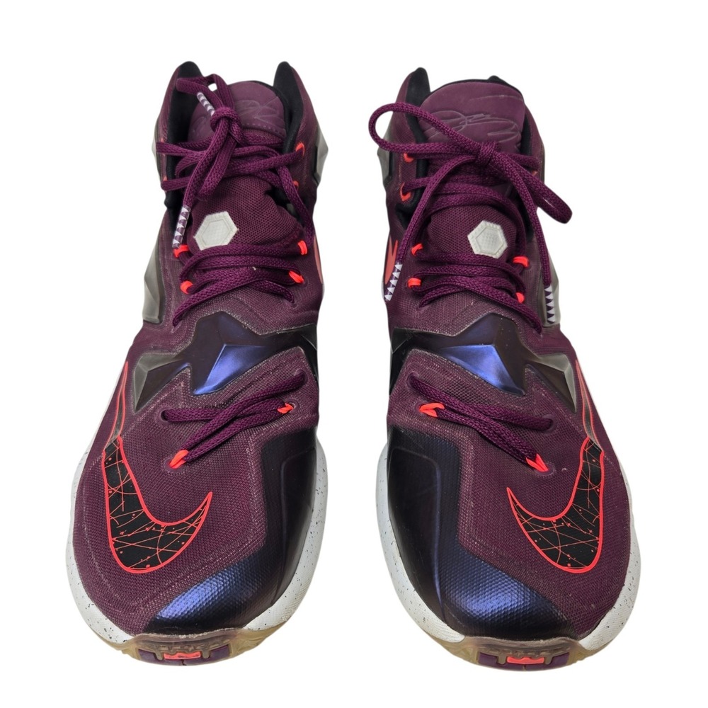 Nike Labron James 13 Mulberry Purple Mens US 12 Shoes Style Code 807219-500 - Picture 2 of 16